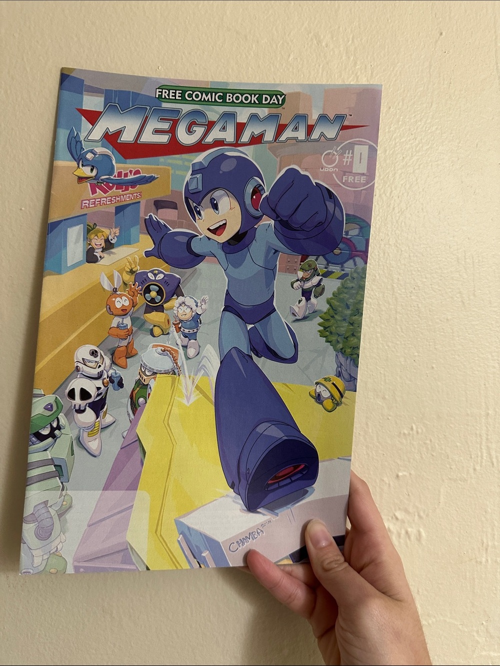 Free Comic Book Day Paperback - Blue Cover
